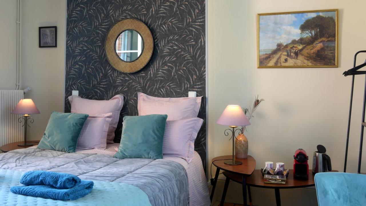 Honfleur, Entre Terre & Estuaire Bed & Breakfast La Rivière-Saint-Sauveur Oda fotoğraf