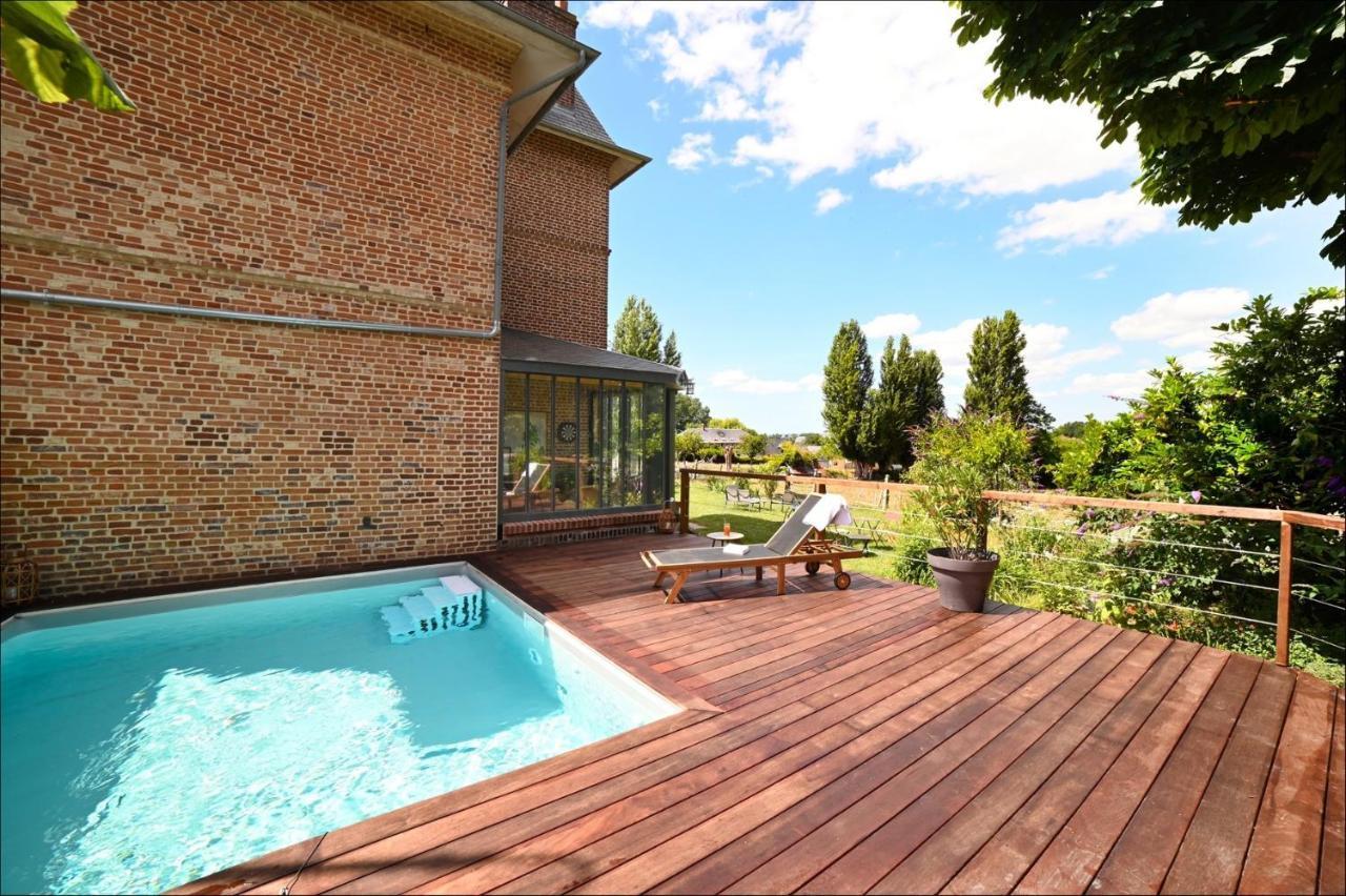 Honfleur, Entre Terre & Estuaire Bed & Breakfast La Rivière-Saint-Sauveur Dış mekan fotoğraf