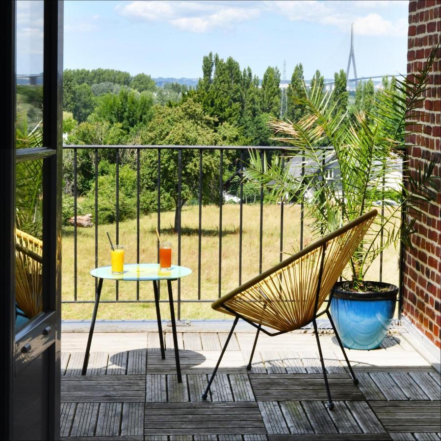 Honfleur, Entre Terre & Estuaire Bed & Breakfast La Rivière-Saint-Sauveur Dış mekan fotoğraf