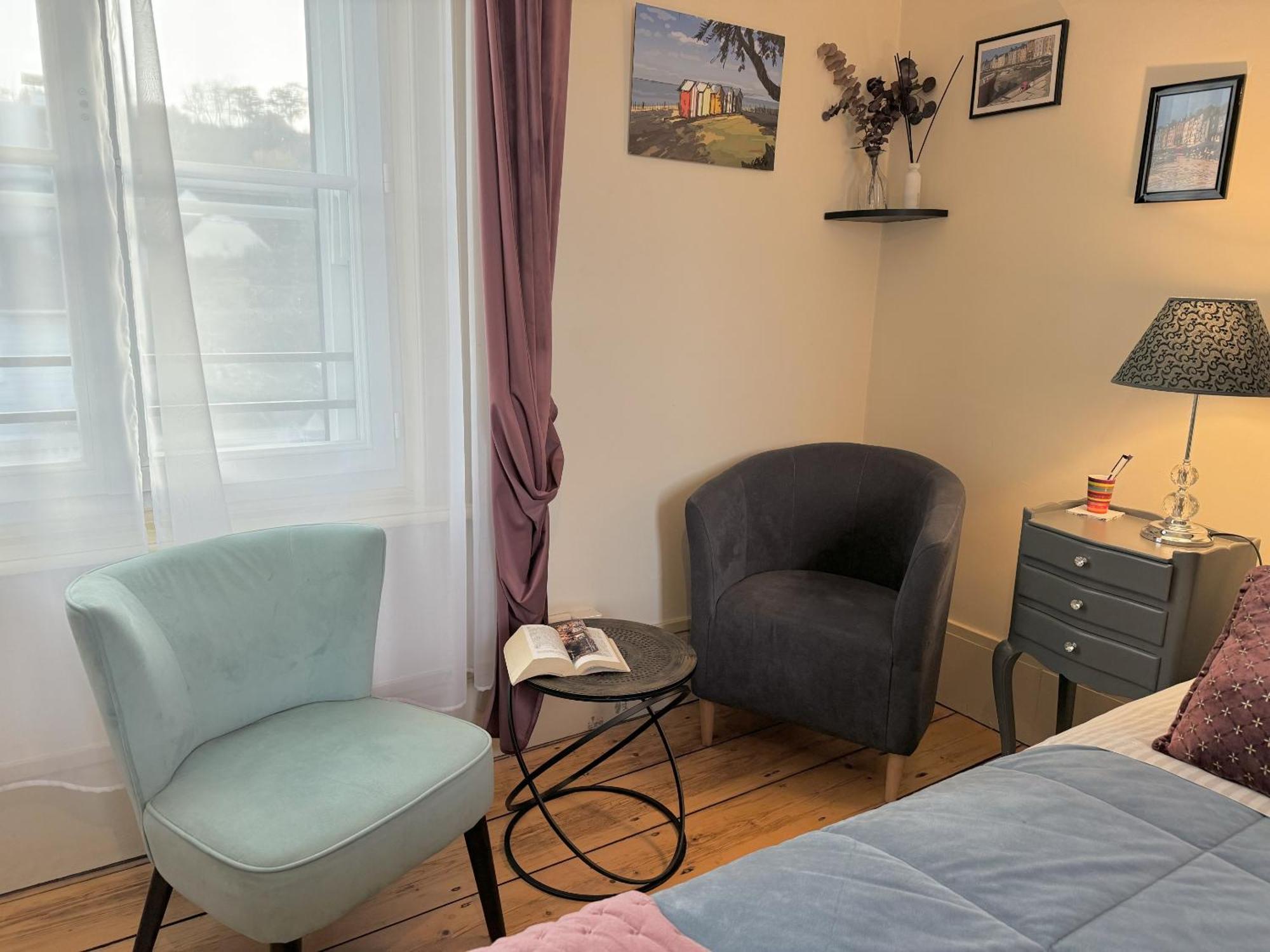 Honfleur, Entre Terre & Estuaire Bed & Breakfast La Rivière-Saint-Sauveur Oda fotoğraf
